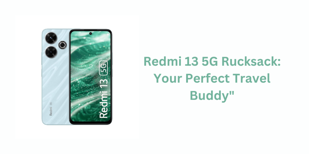The Redmi 13 5G