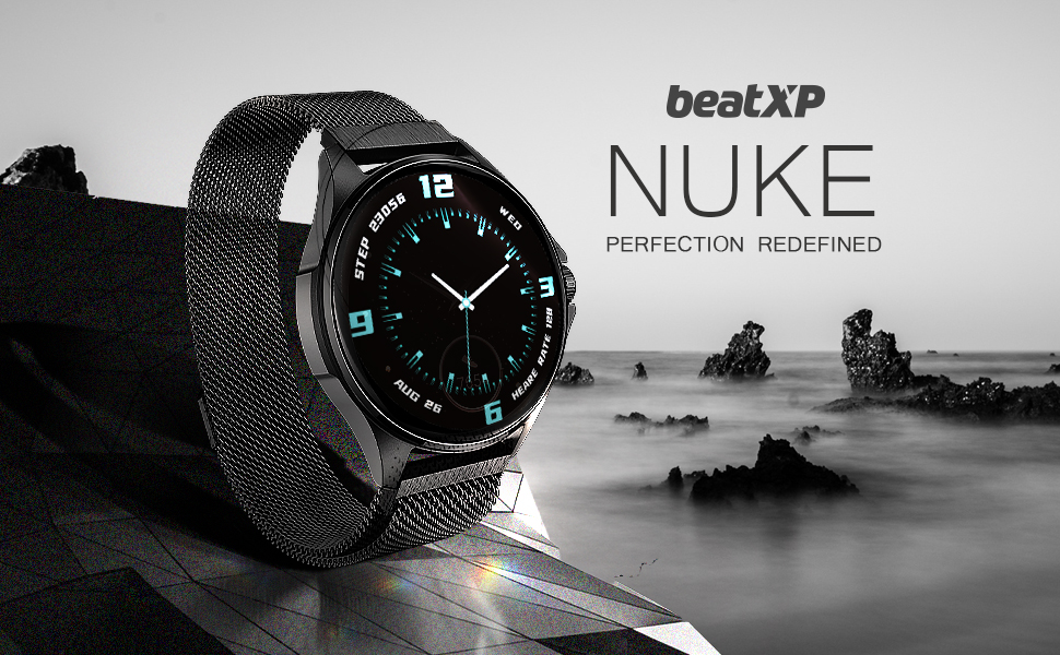 beatXP Nuke 1.32” Super AMOLED Display Bluetooth Calling Smart Watch: Your Next Smart Watch Upgrade